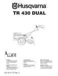 OM, TR 430 DUAL, 96091001801, 2011-10, Tiller, SE