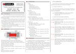 MANUAL DE INSTRUÇÕES MJS228N - 110/220Vca