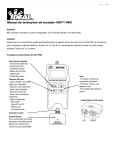 Manual de instruções do testador VDV™ PRO