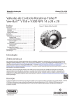 Válvulas de Controlo Rotativas Fisher Vee