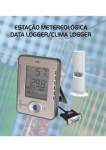 ESTAÇÃO METEREOLÓGICA DATA LOGGER/CLIMA LOGGER