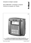 Controlador Compacto DULCOMETER® Variável de med. pH / Redox