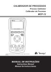 calibrador de processos manual de instruções mcp-12