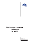 Manual IV 3000 - Alfa Mare Instrumentos Científicos e Médicos
