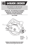 manual de instrucciones manual de instruções instruction manual