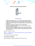Manual de Instruções da Fechadura 6600-97A