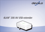 dLAN 200 AV USB extender.book