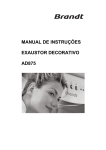 MANUAL DE INSTRUÇÕES