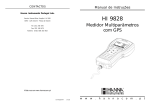 HI 9828 - Hanna Instruments Portugal