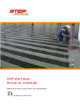 STEP Warmfloor® Manual de Instalação