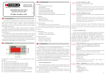 manual de instruções amperímetro trifásico