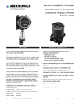 ESPECIFICAÇÕES TÉCNICAS FlexVu®, à prova de