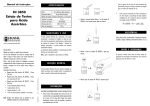 Manual de Utilização - Hanna Instruments Portugal