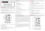 MANUAL DE INSTRUÇÕES TERMOSTATO DIFERENCIAL PARA