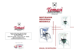 misturador industrial mexerola manual de instruções