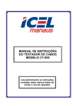 manual de instruções do testador de cabos modelo ct-200