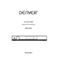 DENVER DMB-105HD MANUAL - Portuguese