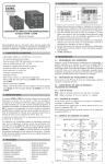 Manual de Instruções HCWR-LCWR