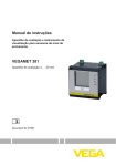 Manual de instruções VEGAMET 381