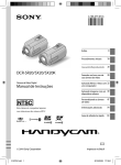 Manual de Instruções DCR-SR20/SX20/SX20K