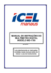 Manual MD-1700