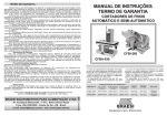 manual de instruções termo de garantia manual de instruções termo