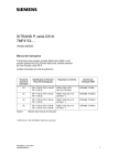 SITRANS P, série DS III 7MF4*33-