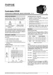 Controlador N1040 - NOVUS Produtos Eletrônicos