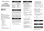 Manual de Utilização - Hanna Instruments Portugal