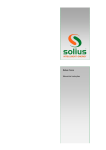 Solius Crono Manual de Instruções