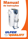 Manual Quality - Ulfer Purificadores de Água