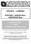 estufa – lareira instruções para a instalação e uso