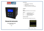 Manual de Instruções - Reset Eletronica Industrial
