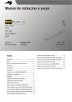 Manual de instruções e peças - MSE