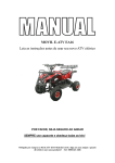 MOVIL E-ATV EA16 Leia as instruções antes de usar seu novo ATV