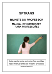 sptrans bilhete do professor manual de instruções para professores