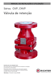 Válvula de retenção - Richter Chemie