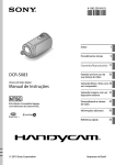 Manual de Instruções DCR-SX83