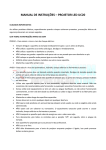 MANUAL DE INSTRUÇÕES – PROJETOR LED UC20