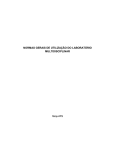 normas de utilização do lab multidisciplinar