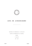 LISTA DE AUXÍLIOS-RÁDIO