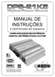 MANUAL DE INSTRUÇÕES - DRT Som e Acessórios Automotivos