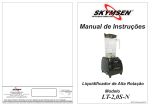 Manual de Instruções LT-2,0S-N