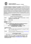 PROPOSIÇÃO PARA ABERTURA DE PROCEDIMENTO LICITATÓRIO