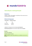 Introdução à interpretação