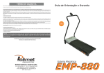 Manual esteira EMP-880