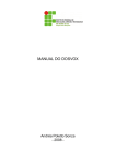 Manual do Dosvox (Interface especializada para Windows)