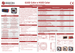 Manual Série G 102 Color