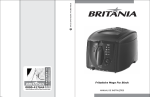 543 05 00 Rev0 Folheto de Instruções Fritadeira Mega Fry