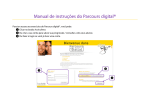 Manual de instruções do Parcours digital®